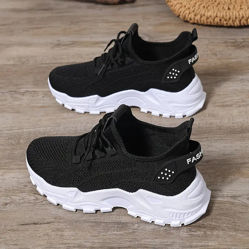Women's Lightweight Sneakers - Breathable Running Shoes for All Seasons