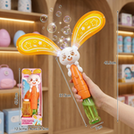 Flügelnder Hase mit Licht – Seifenblasenmaschine für Kinder