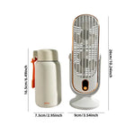 Tragbare Mini-Klimaanlage mit USB-Ladefunktion – 5 Geschwindigkeiten & 720° Drehung