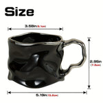 KreativKaffeebecher – Handgefertigte Keramiktasse mit Einzigartigem Design