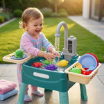 Spielküche mit Wasserhahn und magischen Funktionen