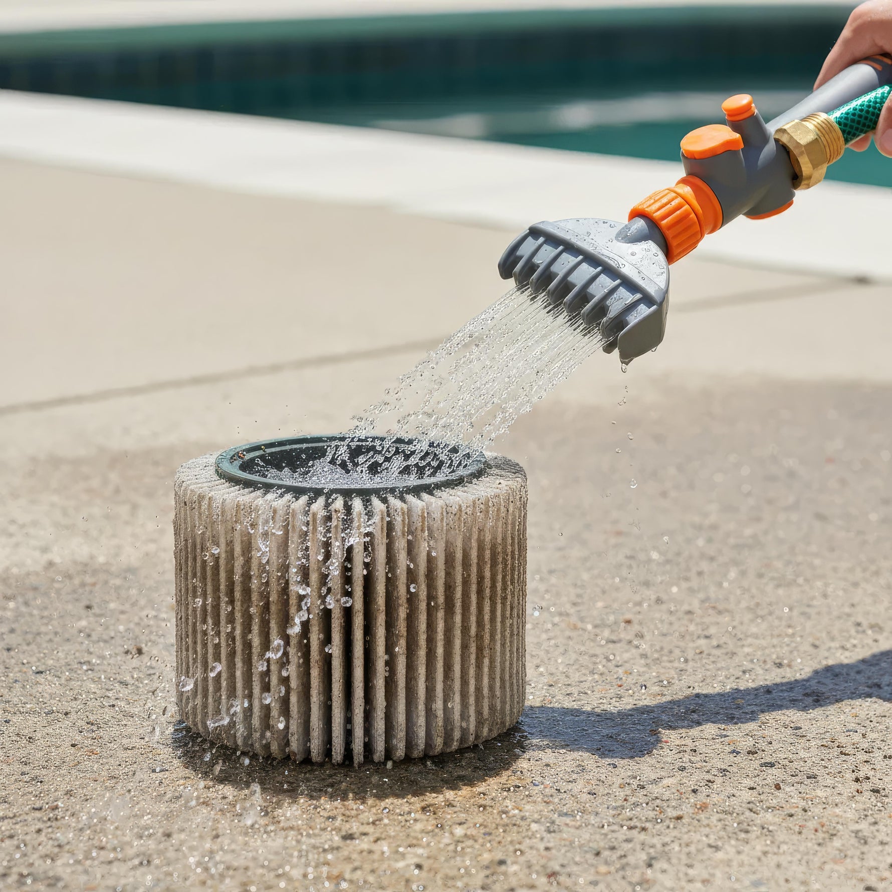 AquaClean – Effektiver Reiniger für Poolfilterpatronen