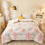 Sleeping Comfort Blanket Blütenzauber | Soft & Easy Care | Elegant Design