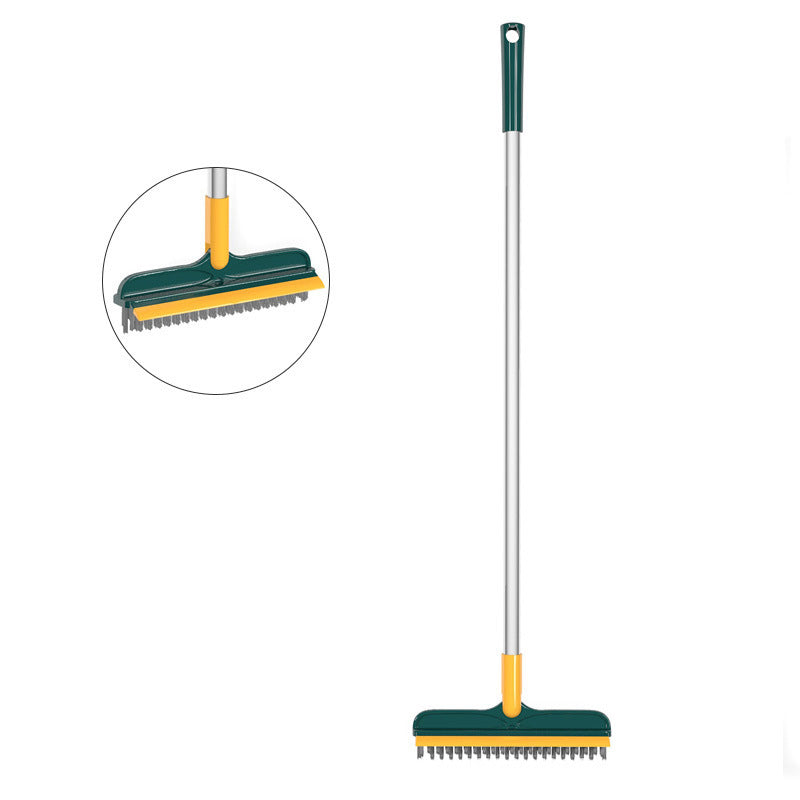 2-in-1 Bodenreinigungsbürste mit Schrubber