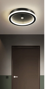 Luminex | Bewegungsaktivierte LED-Deckenleuchte mit Sensor | Energiesparend | Ideal für Flur & Badezimmer