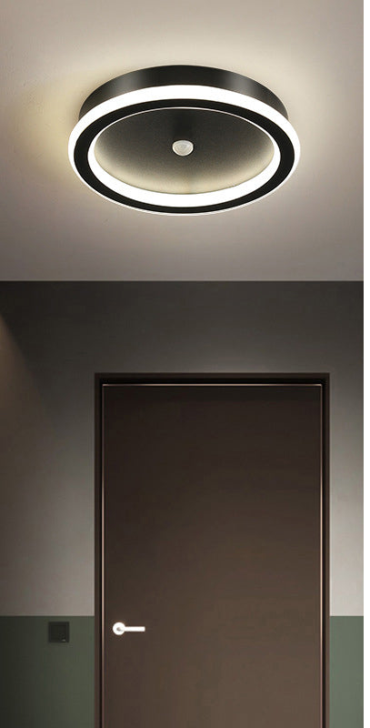 Luminex | Bewegungsaktivierte LED-Deckenleuchte mit Sensor | Energiesparend | Ideal für Flur & Badezimmer