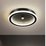 Luminex | Bewegungsaktivierte LED-Deckenleuchte mit Sensor | Energiesparend | Ideal für Flur & Badezimmer