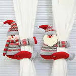 Festive Curtain Tie-backs | Cute Designs for Christmas | 46×14 cm
