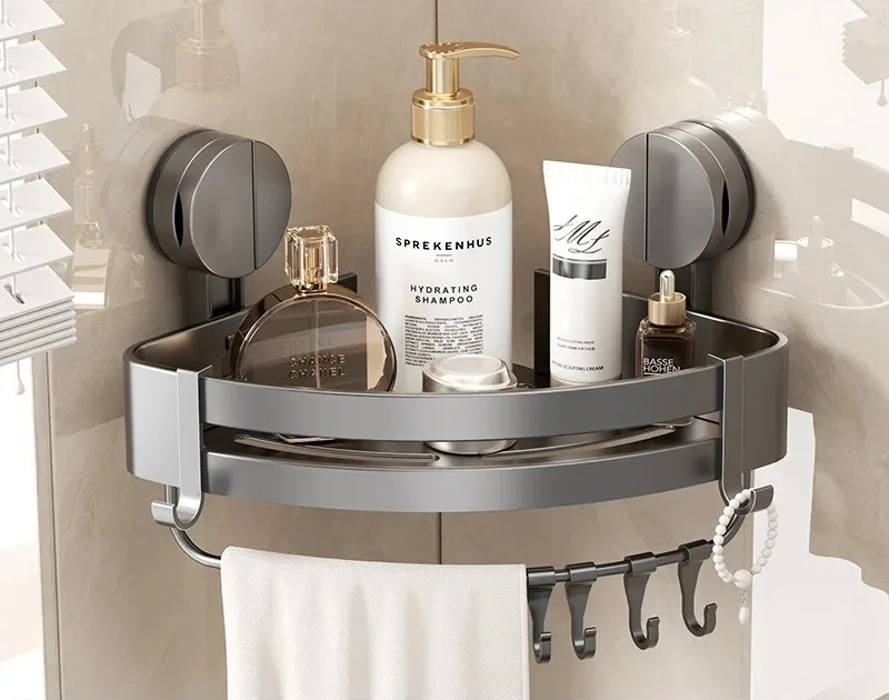SmartFix – Elegantes Duschregal mit Saugnäpfen ohne Bohren