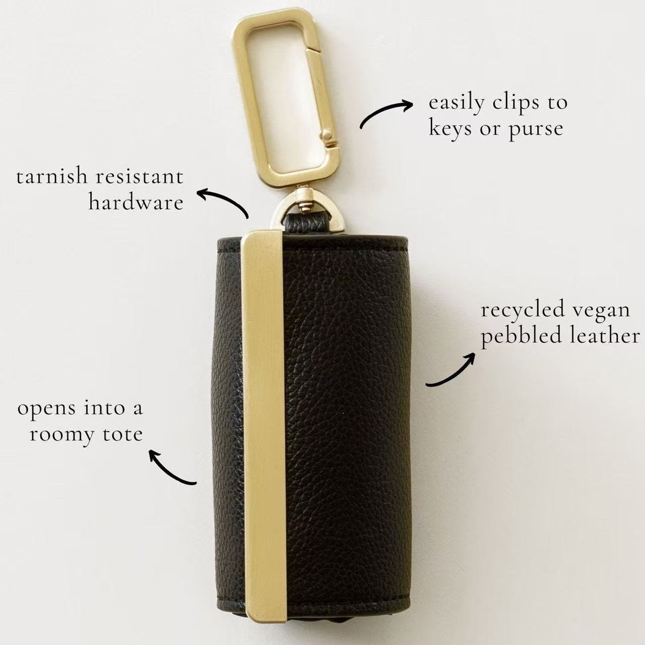 Praktische Mini-Tasche für den Schlüsselbund