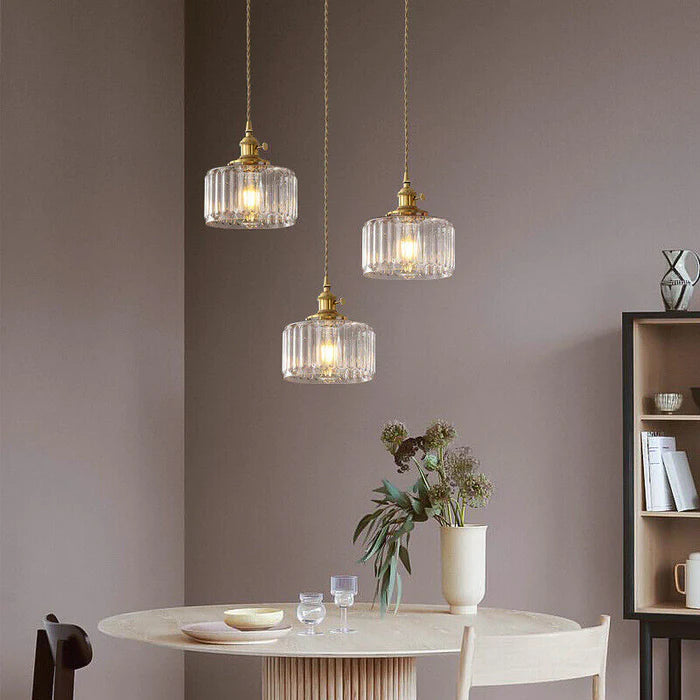 Stilvolle Kristallpendelleuchte – Luminara
