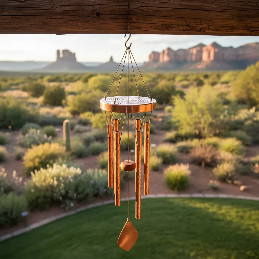 Harmonious wind chimes for your garden in a stylish design