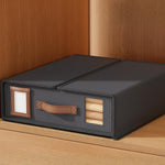 Practical Bedding Organizer with Viewing Window