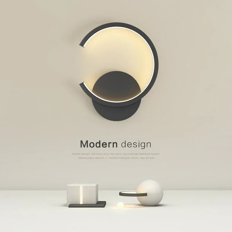 Elegant C-Design LED Wall Light | Minimalist Lighting for Your Home
