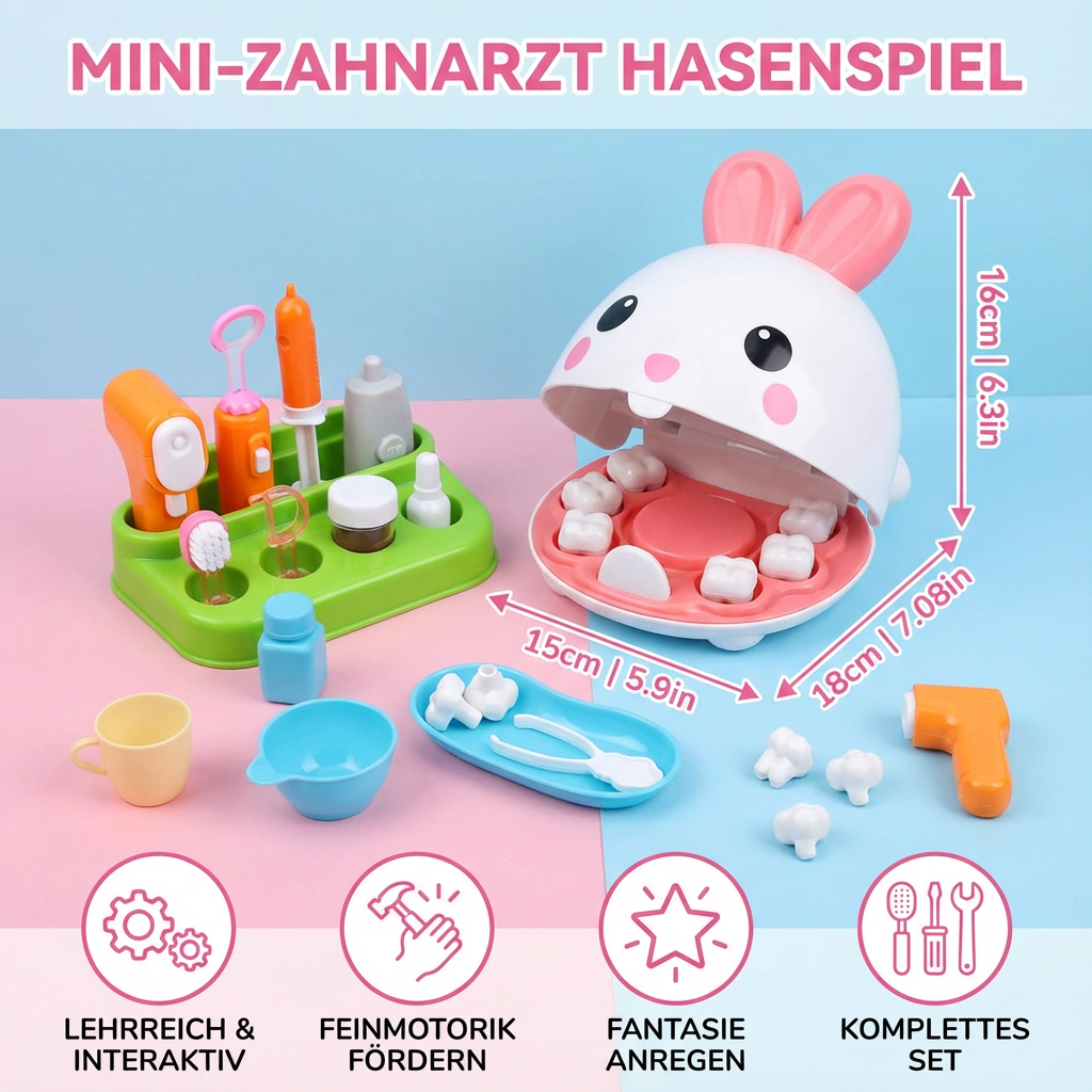Zahnärztliches Mini-Spielzeug für Kinder