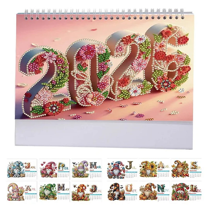 Sparkling DIY Calendar for Your Creative 2026