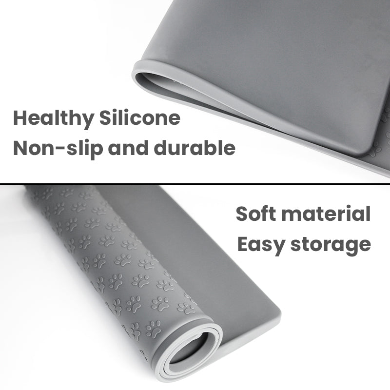 Silicona | Premium Silikon-Futternapfunterlage für Haustiere