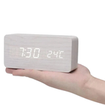 SmartWood – Your time and temperature display always in view