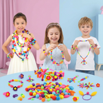 Kinderspielsteine aus Schmuckmaterial
