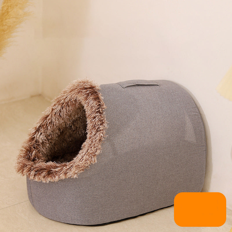 Thermal Cave Bed for Pets | Cozy Retreat