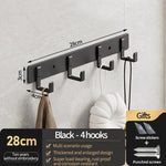 Elegant aluminum wall and door hooks for every room