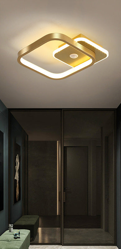Luminex | Bewegungsaktivierte LED-Deckenleuchte mit Sensor | Energiesparend | Ideal für Flur & Badezimmer