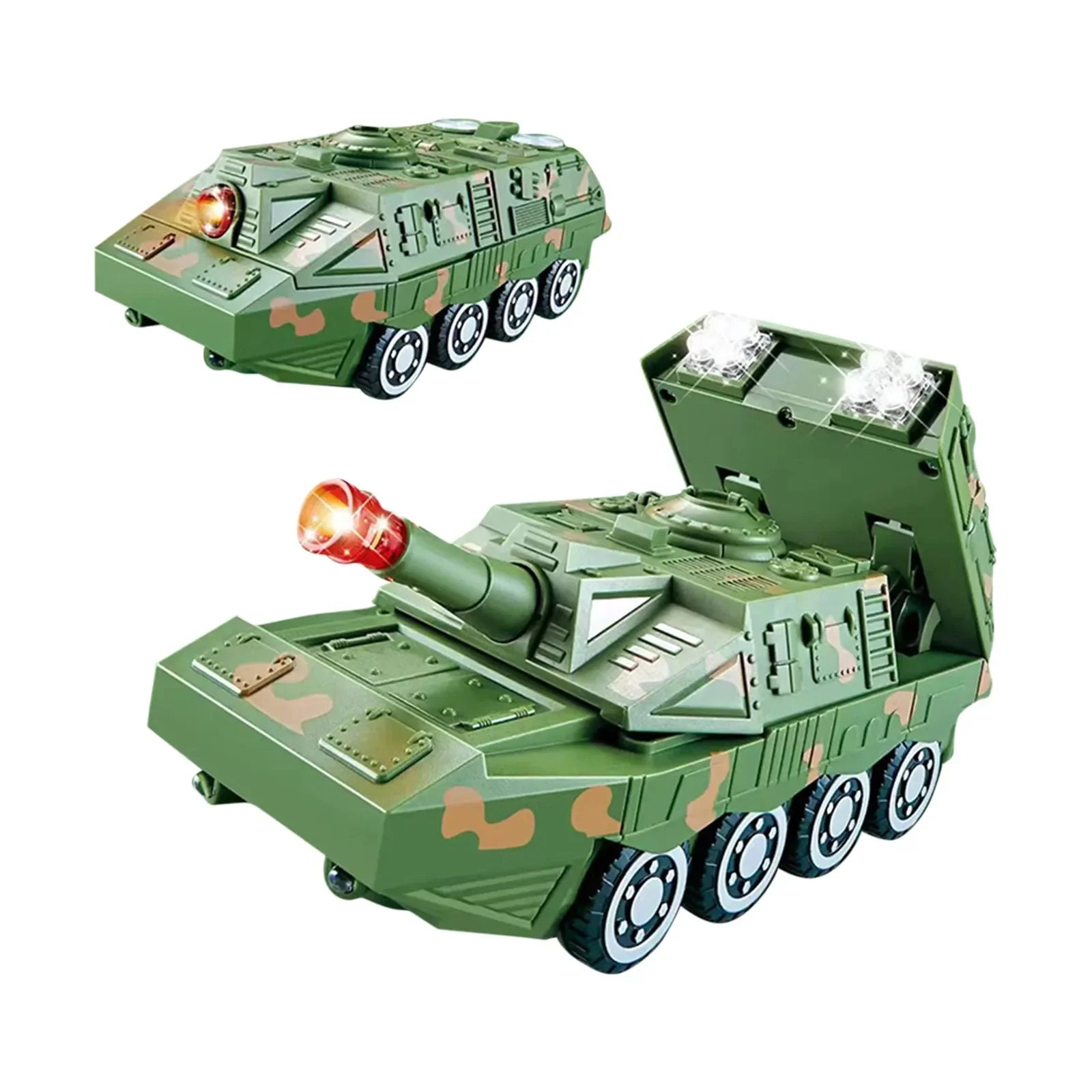 Militärpanzer für Kinder – Spielzeugauto mit Lichtern und Musik
