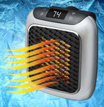 Compact fan heater for quick comfort