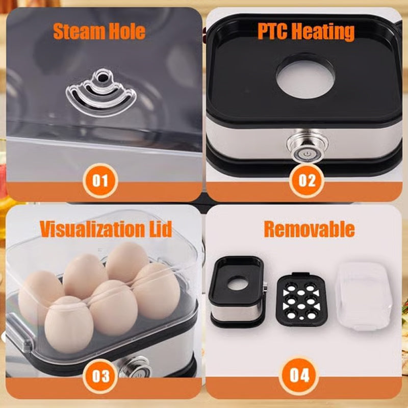 QuickSteam – Healthy and Perfect Steamed Dishes in no Time
