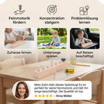 Hölzernes Schraubspiel nach Montessori – Konzentrations- und Feinmotorikförderung für Kinder
