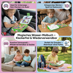 Wiederverwendbares Malbuch für Kinder – Kleckerfreies Wasser-Malbuch