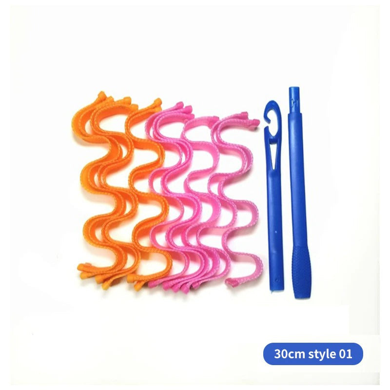 Beautiful Curls Without Heat with HaarSchön® Curlers