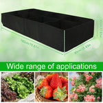 UrbanGarden Grow Bag | 8 Compartments | Durable Felt | 180x90x30 cm