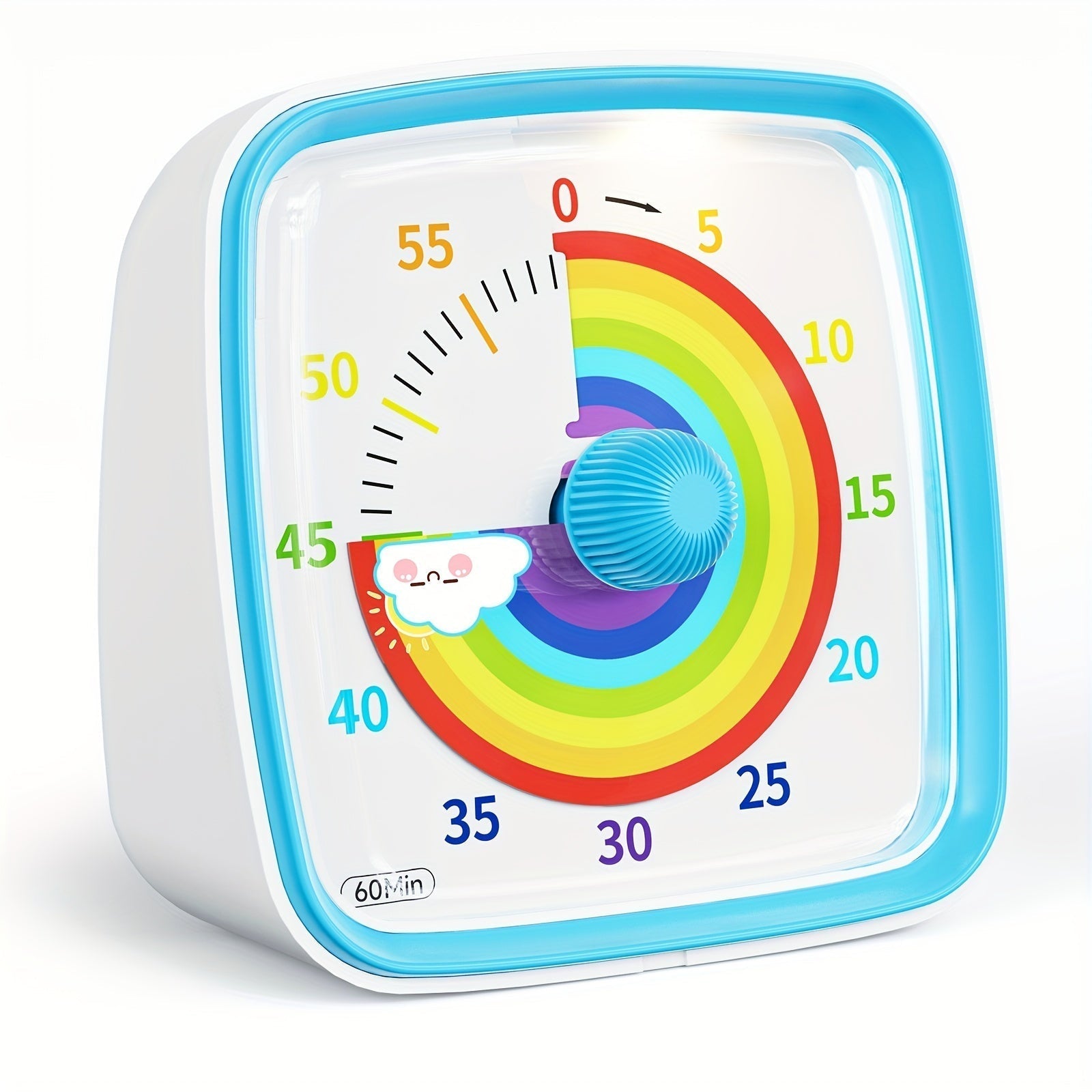 Farbenfroher Zeitmanager – 60-Minuten Countdown-Timer für Zuhause und Büro