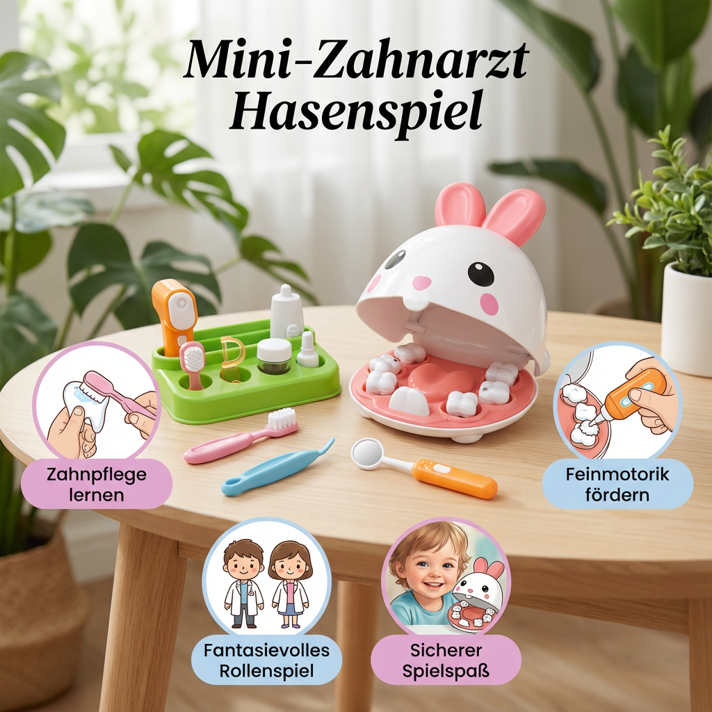 Zahnärztliches Mini-Spielzeug für Kinder