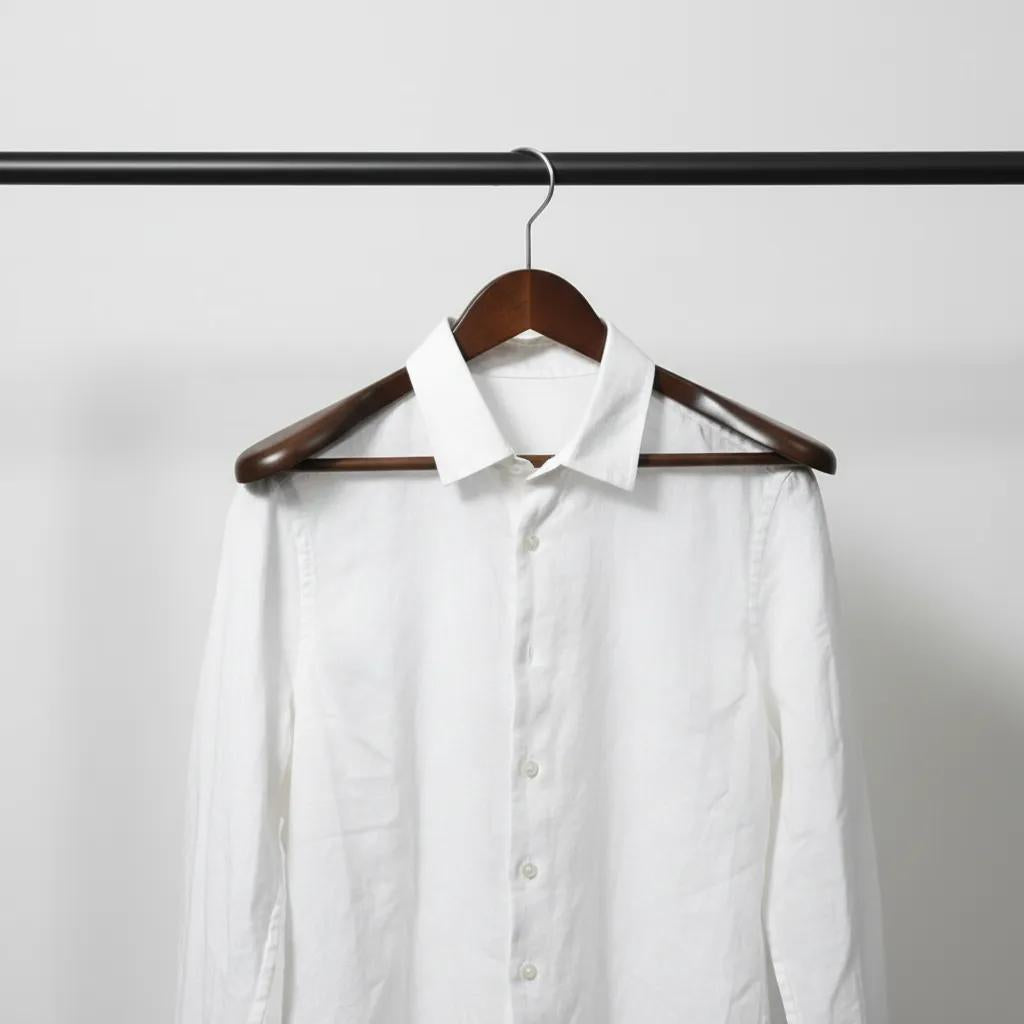 Luxury Wooden Hangers with Non-Slip Design (4 Pack)