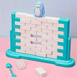 Eiswand Balance Spiel für die ganze Familie von Pinguin
