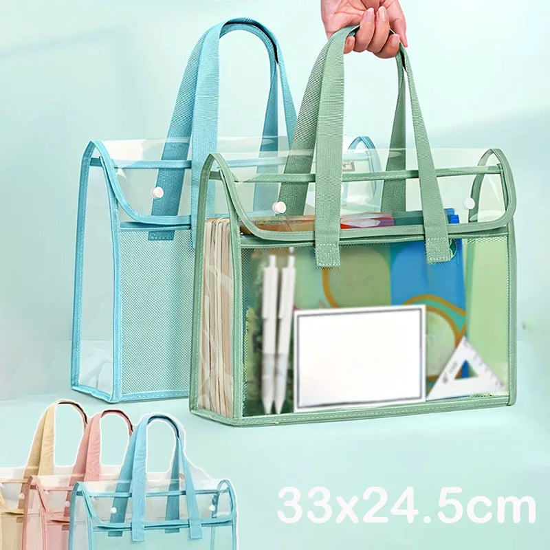 KlarSafe A4 Document Folder | Waterproof & Practical | Space-saving with Carry Handle