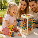 Holz-Stapelspiel 3-in-1 – Konzentration und Geschicklichkeit fördern