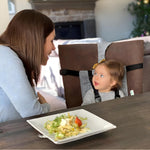 Safe and Portable High Chair for On-the-Go