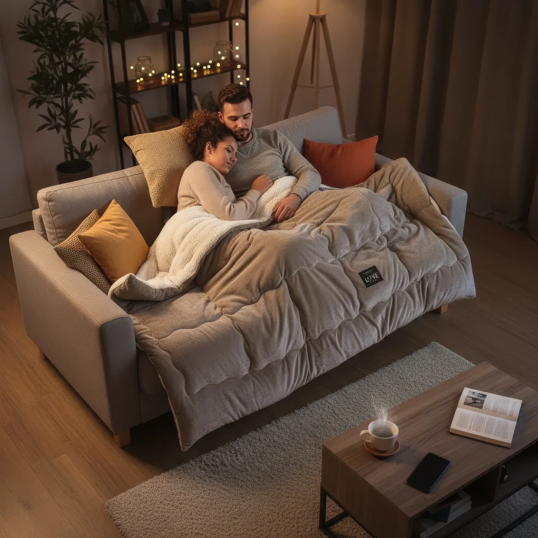 Wollige Wärme - Atmungsaktive Kuscheldecke für jedes Zuhause