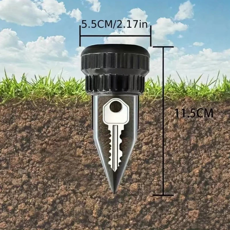 Hidden Key Safe in Garden | Deceptively Realistic Sprinkler