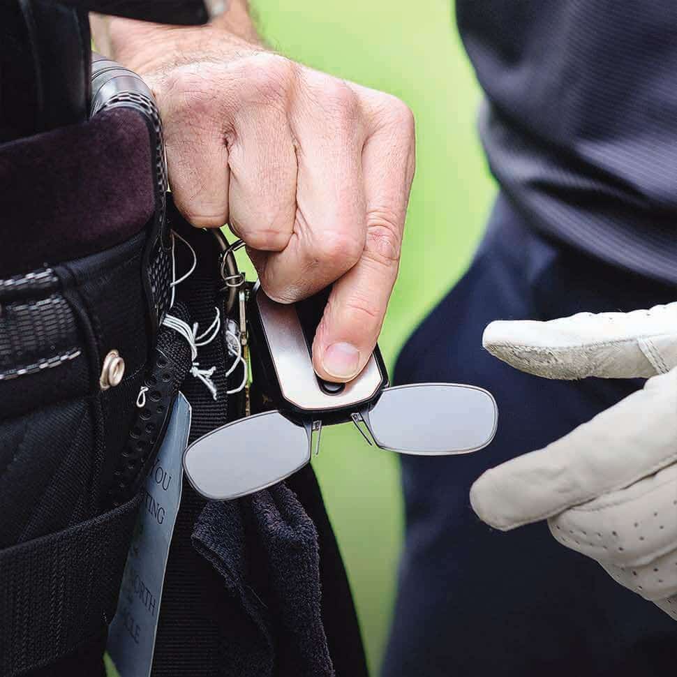 Praktische Schlüsselanhänger-Lesebrille – Ultraleicht & Faltbar