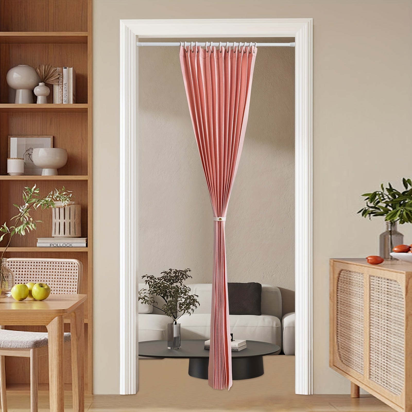 Farbenfrohe Magnetische Faltvorhang – Platzsparende Trennwand für Zuhause und Büro