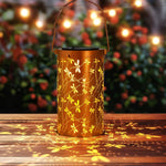 Shimmering Solar Lantern for Romantic Garden Evenings