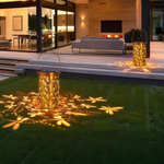 Shimmering Solar Lantern for Romantic Garden Evenings