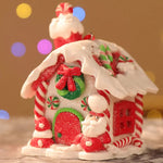 Zauberhafte LED-Gingerbread-Häuschen | Handgefertigte Weihnachtsdekoration