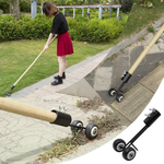 Unkrautentferner mit Rädern – Ergonomische Gartenpflege