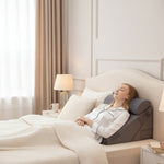 Wedge Pillow with Adjustable Height for Back and Leg Support