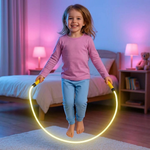 Springseil mit leuchtenden Effekten
